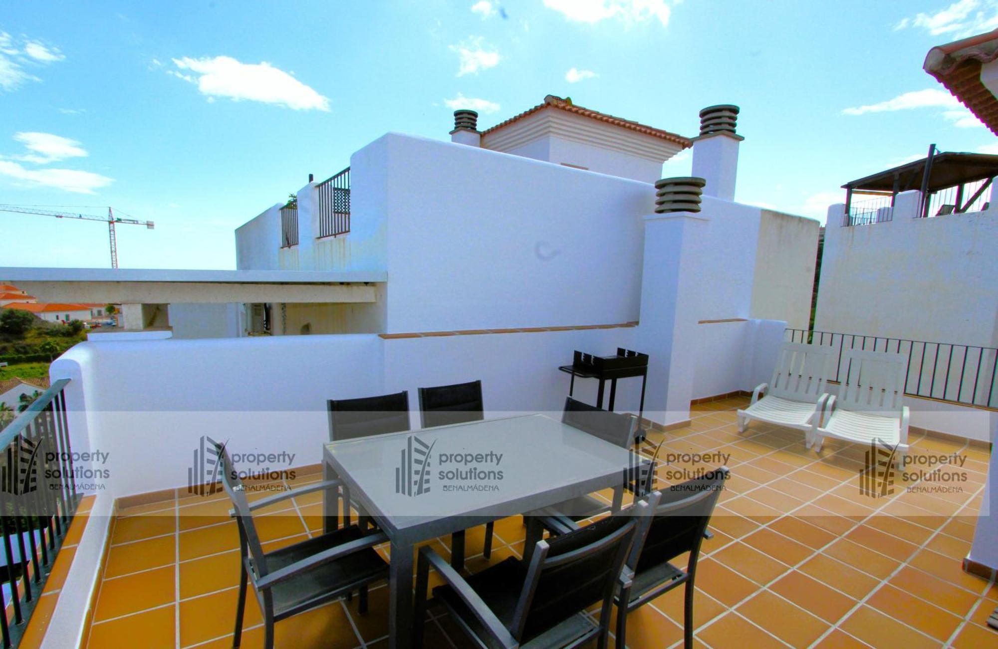 Ferienwohnung Lomas De Mena, 21 - Atico Con Vistas Al Mar - Piscina Y Barbacoa - Parking Gratis - Excelente Conexion Wifi Benalmádena Exterior foto