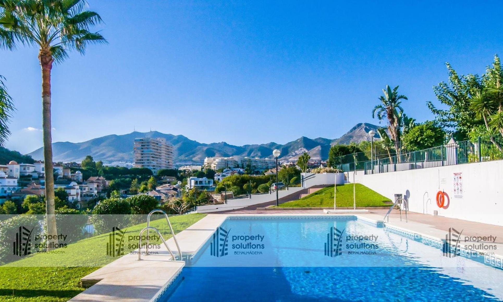 Ferienwohnung Lomas De Mena, 21 - Atico Con Vistas Al Mar - Piscina Y Barbacoa - Parking Gratis - Excelente Conexion Wifi Benalmádena Exterior foto